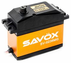 SV-0236MG Servo 40Kg 0,17s HV Alu-Metallgetriebe Riese SAVÖX SV-0236MG