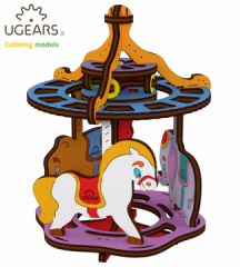 Ugears Merry-Go-Round - 4Kids UGEARS Models 30005