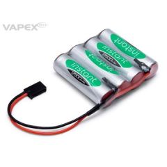 Empfänger-Akku NiMH 4,8V 2500mAh Flach VAPEX 4IN2500AA-S4-F2