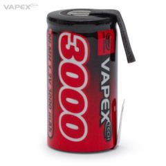 NiMH-Akku 1,2V 3000mAh Sub-C VAPEX RD3000SCT