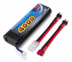 Li-Po Akku 2S 7,4V 4000mAh 40C Mehrfachsteckverbinder VAPEX VP94111