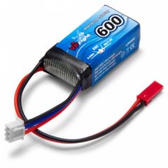 Li-Po Akku 2S 7,4V 600mAh 25C JST-RCY (BEC) VAPEX LP0005F