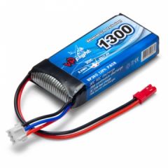 Li-Po Akku 2S 7,4V 1300mAh 30C JST-RCY (BEC) VAPEX LP013F