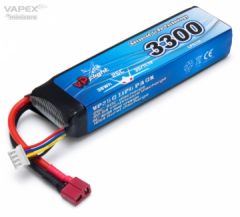 Li-Po Akku 3S 11,1V 3300mAh 25C T-Steckverbinder VAPEX LP033FD