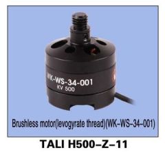 Bürstenloser Motor WS-34-001 Schwarz TALI H500-Z-11 CCW WALKERA 226460400