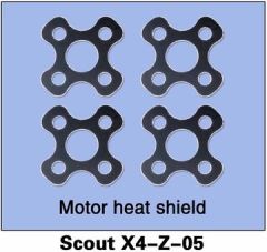 Motor-Hitzeschild Scout X4-Z-05# WALKERA 226468000