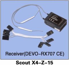 Empfänger DEVO-RX707CE Scout X4-Z-15 WALKERA 226470000