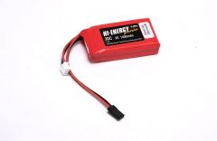 Hi-Energy 2S 1300mAh 30C Uni-RC Hi-Energy O-HE2S130030C-UNI-RC