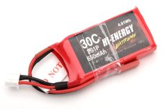 Hi-Energy 2S 650mAh 30C Lipo Hi-Energy O-HE2S1P065030A