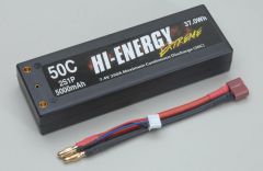 Hi-Energy 2S 5000mAh 50C Car Li-Po Hi-Energy O-HE2S1P500050C