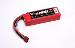 Hi-Energy 3S 2200mAh 30C T-Type Hi-Energy O-HE3S220030C-T-TYP