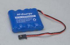 4.8v 2200mAh Ni-MH Rx Pk Flat Hi-Energy