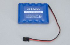 6.0v 1200mAh Ni-MH Rx flach Hi-Energy