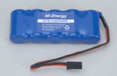 6.0v 1600mAh A Ni-MH Rx flach Hi-Energy