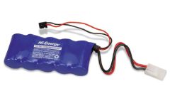 6.0v 5000mAh Ni-MH Rx Pk Flat Hi-Energy