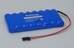 9.6v 1200mAh Ni-MH Tx Pk Flat Hi-Energy