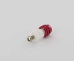 Aluminium Antennenhalter geschraubt rot 31732