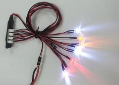 LED RC Lichtset mit 8 LED 35649