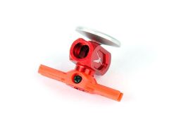 B130X02-R Titanium Rotorkopf in Rot 36694