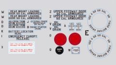 ST131 Detailierter Dekorbogen 66076