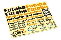 Futaba FUTABA Dekorbogen AIR Futaba P-FUTDEC-AIR