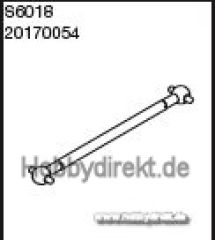 ZENTRALWELLE 64MM Robbe 1-20170054 20170054