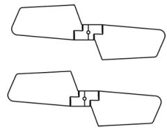 Heckrotorblätter Pichler C2107