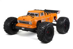 Arrma - Outcast 6S BLX 4WD Orange - 1/8 Monster Truck RTR - no batteries, no charger AR106033 Hobbico