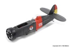 Axion RC - I-15 Polikarpov Fuselage assembly (Motor + Gearbox included) AX-00125-101 Hobbico