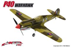 Axion RC - P40 Warhawk, L+F (Link + Fly) AX-00155-02 Hobbico