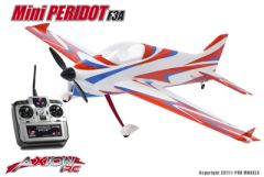 MINI PERIDOT F3A Wolfgang Matt licensed, RTF 2.4GHz MODE 1 AX-00160-01M1 Hobbico