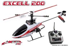 EXCELL 200, RTF 2.4GHz, MODE 1 AX-00500-01M1 Hobbico