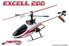 Axion RC - Excell 200, L+F (Link + Fly) AX-00500-02 Hobbico