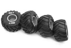 Axial - 2.2 BKT Monster Jam Reifen (2) AX31344 Hobbico