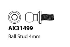 Axial - Ball Stud 4mm M2.6x5mm - 4 pcs AX31499 Hobbico