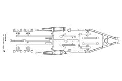 Axial - Rear Axle Link Set Yeti Jr AX31518 Hobbico