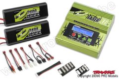 BIONIC CHARGER / LIPO COMBO 30C 2400MAH TRAXXAS BC-CHA-2400TR