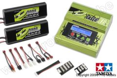 BIONIC CHARGER / LIPO COMBO 30C 3000MAH TAMIYA BC-CHA-3000T