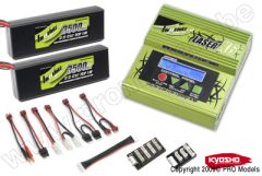 BIONIC CHARGER / LIPO COMBO 30C 3500MAH KYOSHO BC-CHA-3500D