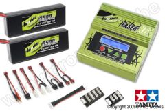 BIONIC CHARGER / LIPO COMBO 30C 3500MAH TAMIYA BC-CHA-3500T