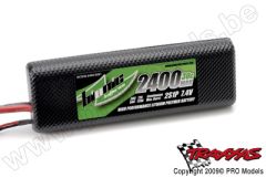 BIONIC CAR 30C 2400MAH 2S1P 7,4V TRAXXAS CONNECTOR BCS30-2400-0201TR