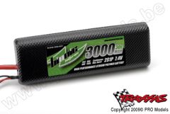 BIONIC CAR 30C 3000MAH 2S1P 7,4V TRAXXAS CONNECTOR BCS30-3000-0201TR