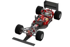 Team Corally - FSX-10 Car Kit - Chassis ohne Elektronik, Motor, Karosserie, Reifen C-00120