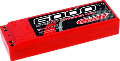 Team Corally - Sport Racing 45C - 6000 mAh - 7,4V 2S - Wettbewerbs Li-Po Akku - Stick Hardcase - Dual Gold Buchse 4mm C-48270