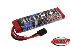 Team Corally - Performance 35C 3800 mAh 7,4V Li-Po Battery Pack, Semi-Hard Case 12Awg Wire Trx Connector C-48312