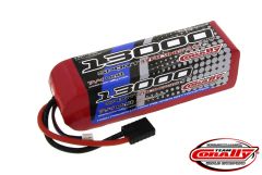 Team Corally - Performance 35C 13000 mAh 7,4V Li-Po Battery Pack, Semi-Hard Case 12Awg Wire Trx Connector C-48317