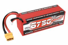 Team Corally - Sport Racing 50C LiPo Battery - 6750mAh - 14.8V - Stick 4S - Hard Wire - XT90 C-49430