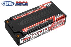 Team Corally - Voltax 120C LiPo Battery - 4200mAh - 7.4V - LCG Shorty 2S - 4mm Bullit C-49500