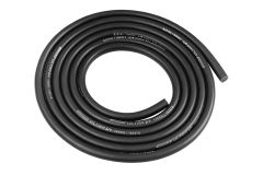 Team Corally - Ultra V+ Silikon Kabel - Extrem hochflexibel - Schwarz - 14AWG - 1018 / 0.05 Stränge - AD 3.5mm - 1m C-50121