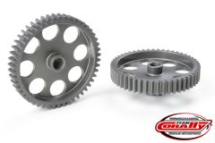 Team Corally - 48 DP Pinion Short Hard Anodised AL7075 45 Teeth - Ã¸3.17mm C-70445